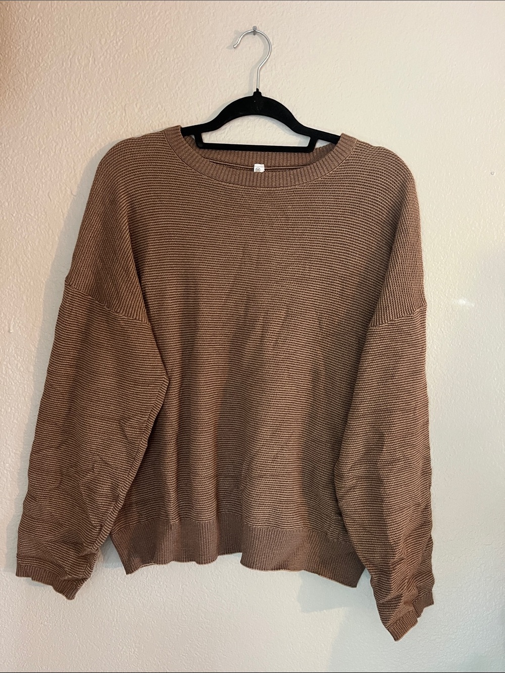 Wishlist Crewneck Sweater in Brown